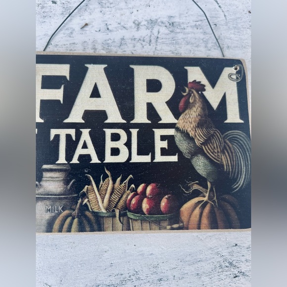 *Farm To Table Rooster Ornament - Picture 4 of 12